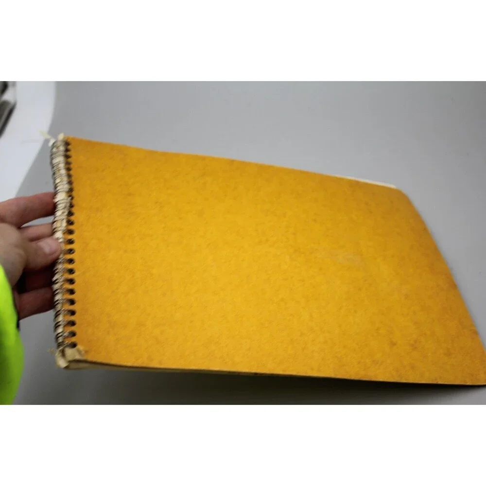 Northern Michigan University Notebook Vintage Yellow Ampad Top College Ruled